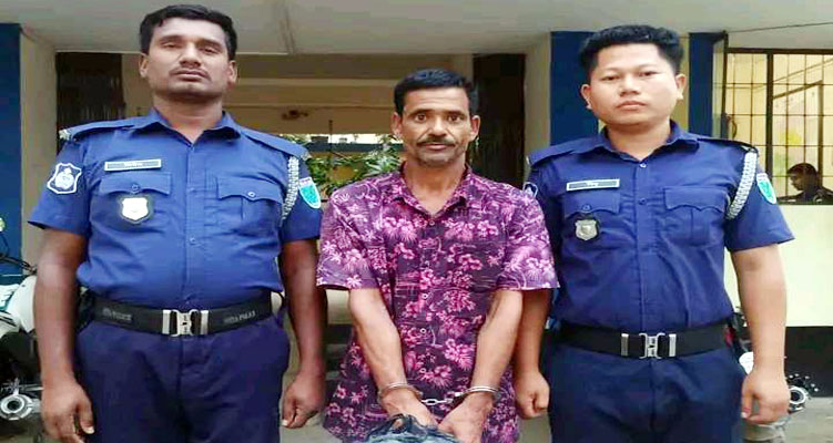 মধ্যনগরে গাঁজাসহ মাদক ব্যবসায়ী আটক
