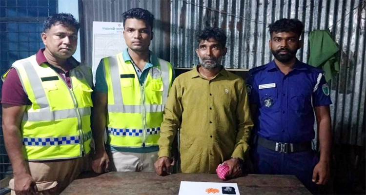 মাধবপুরে ইয়াবাসহ মাদক কারবারী গ্রেফতার