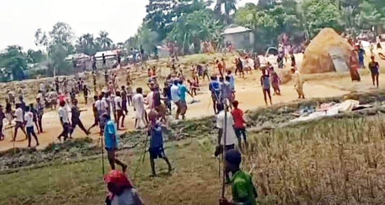 বানিয়াচংয়ে দু’পক্ষের সংঘর্ষে আহত অর্ধশত