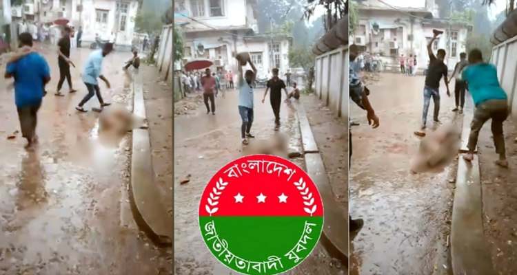 পাথর মেরে মানুষ হত্যার ভিডিও ভাইরাল
