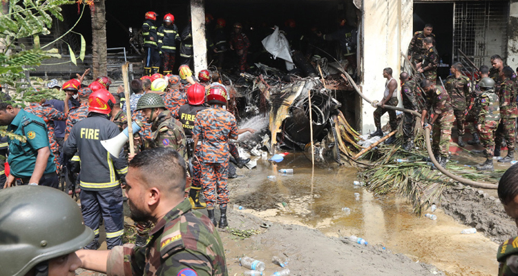 মাইলস্টোনে বিমান দুর্ঘটনায় নিহত বেড়ে ২০, আহত ১৭১