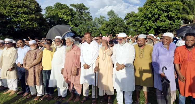 নবীগঞ্জে সংঘর্ষে নিহত রিমনের দাফন সম্পন্ন