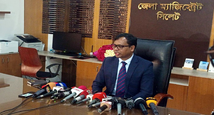 সিলেটে দায়িত্ব গ্রহণের পর যা বললেন ডিসি সারওয়ার আলম