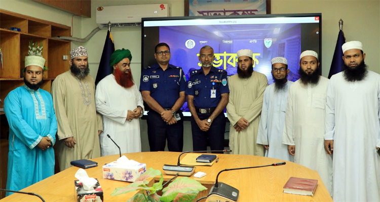 হবিগঞ্জে ‘দাড়ি রাখায় লঘুদণ্ড’ গুজব নিয়ে পুলিশ সুপারের সাথে আলেম সমাজের মতবিনিময়