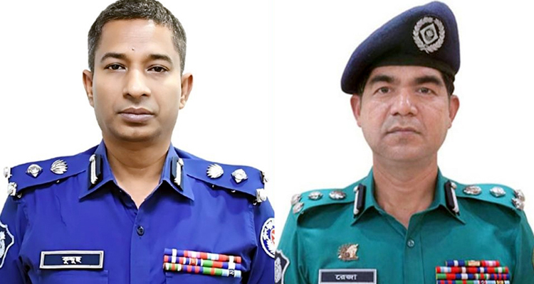 এসএমপির নতুন কমিশনার কুদ্দুস চৌধুরী, রেজাউলের পদোন্নতি