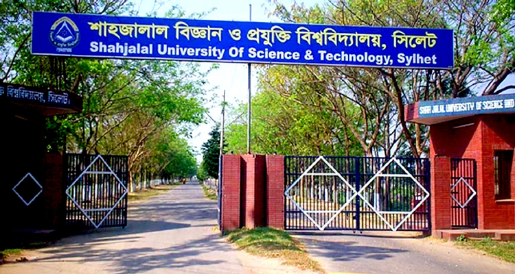 চবি ও বাকৃবি শিক্ষার্থীদের ওপর হামলার প্রতিবাদে শাবিপ্রবিতে মশাল মিছিল