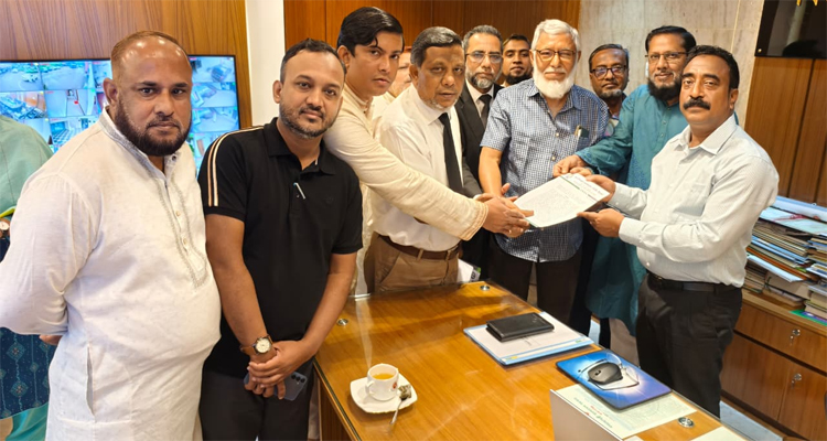 সিলেট-চারখাই-শেওলা মহাসড়ক উন্নয়ন প্রকল্পের কাজ শেষ করতে স্মারকলিপি