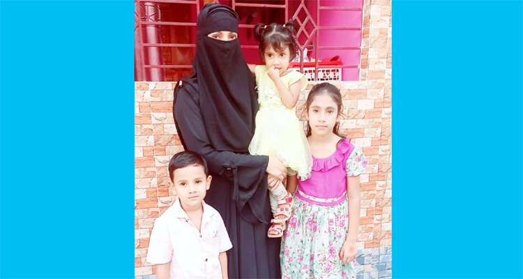 বাবার শূন্যতা, সন্তানের কান্না আর মায়ের আকুতি