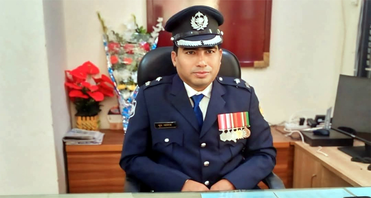 শ্রেষ্ঠ অফিসার ইনচার্জ নির্বাচিত চুনারুঘাট থানার ওসি নুর আলম