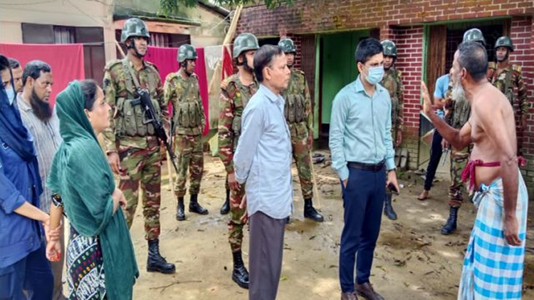 গোলাপগঞ্জে সরকারি জায়গা উদ্ধার করলেন এসি ল্যান্ড ফয়সাল মাহমুদ ফুয়াদ