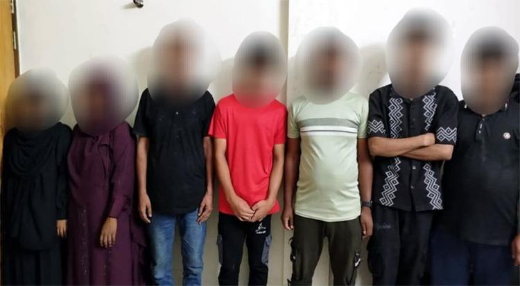 সিলেটে হোটেলে ডিবি পুলিশের অভিযান, ৭ জন গ্রেফতার