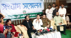<span style='color:#ff0000;font-size:18px;'>সিলেটে সারজিস আলম</span> <br/> আওয়ামী লীগ ও তার দোসররা নির্বাচনে অংশ নিতে পারবে না