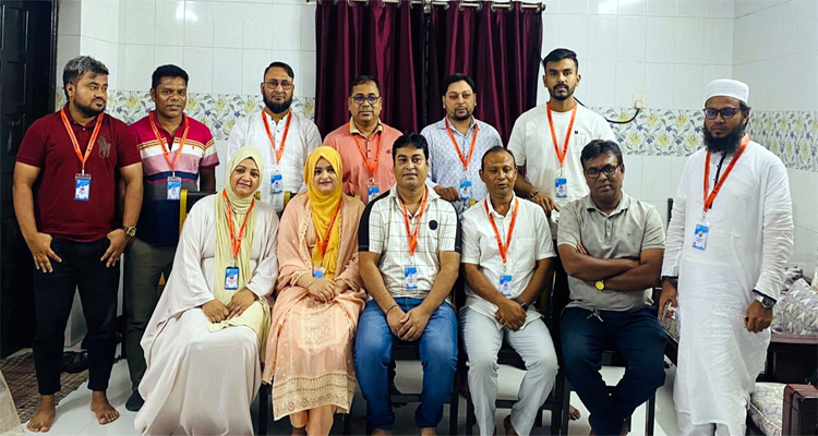 ইন্টারন্যাশনাল হিউম্যান রাইটস ক্রাইম রিপোর্ট ফাউন্ডেশন সিলেট বিভাগীয় নবগঠিত কমিটির মতবিনিময়