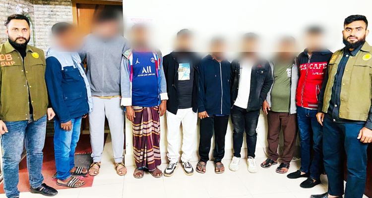 সিলেটে পুলিশের পৃথক অভিযানে আটক ১৪