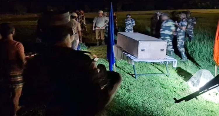 চারদিন পর বাংলাদেশী যুবকের মরদেহ ফেরত দিল বিএসএফ