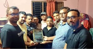 শ্রীমঙ্গল প্রেসক্লাবের প্রয়াত সাংবাদিক পরিবারকে শোকবার্তা প্রদান