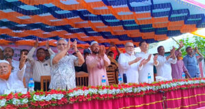 ৩১ দফা কর্মসূচি বাস্তবায়নে শানখলায় বিএনপির বিশাল জনসভা