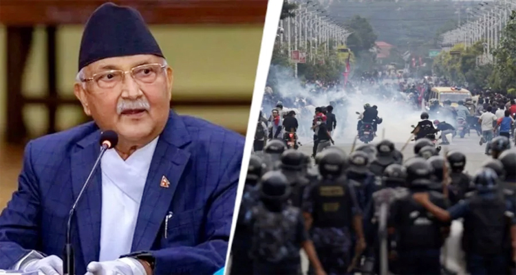 বিক্ষোভের মুখে পদত্যাগ করলেন নেপালের প্রধানমন্ত্রী