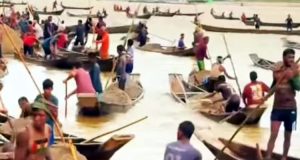 যাদুকাটা নদী, ফাজিলপুর কোয়ারী চালু হওয়ায় শ্রমিকের স্বস্তি