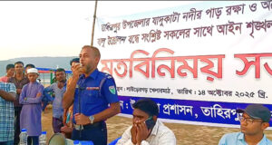 যাদুকাটা নদীর পাড়কাটায় জড়িতদের আইনের আওতায় আনা হবে: ওসি