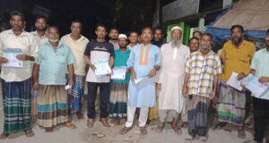 বানিয়াচংয়ে তারেক রহমানের ৩১ দফা বাস্তবায়নে লিফলেট বিতরণ