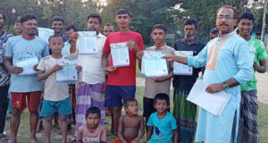 বানিয়াচংয়ে ৩১ দফা প্রচারণা ও লিফলেট বিতরণে মাঠে বিএনপি নেতারা