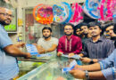 বাহুবলে ঘরে ঘরে গ্যাস সংযোগের দাবিতে লিফলেট বিতরণ