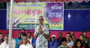 হবিগঞ্জে শান্তিপূর্ণভাবে শেষ হলো শারদীয় দুর্গোৎসব