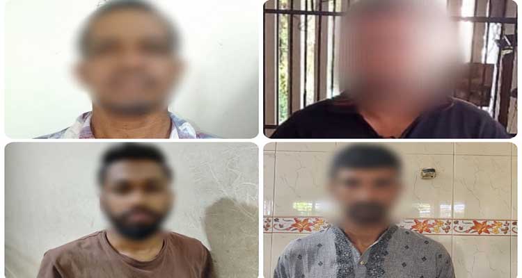 সিলেটে আ. লীগ ও অঙ্গসংগঠনের ৪ নেতাকর্মী গ্রেফতার