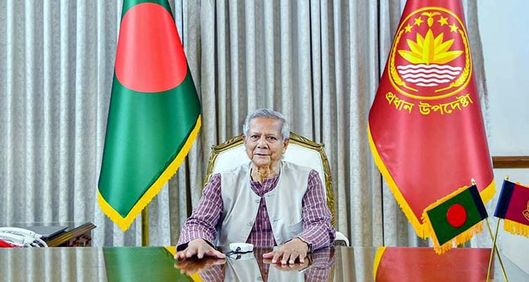 কাল জাতির উদ্দেশে ভাষণ দেবেন প্রধান উপদেষ্টা