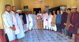 বিশ্বনাথে দারুল উম্মাহ আইডিয়াল মাদ্রাসা পরিদর্শন তিন গুণিজনের