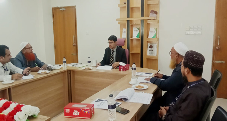 <span style='color:#ff0000;font-size:18px;'>উপাচার্য প্রফেসর ড. মোহাম্মদ তাজ উদ্দিন </span> <br/> গবেষণামুখী শিক্ষাব‍্যবস্থার প্রবর্তন খুবই জরুরী