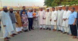 প্রবাসী কমিউনিটি নেতা আতিকুর রহমান জিলুকে বিমানবন্দরে সংবর্ধনা প্রদান