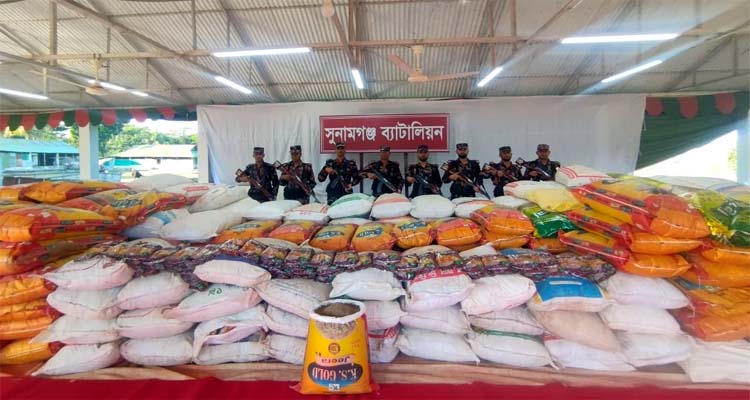 সুনামগঞ্জে ৪০ লাখ টাকার ভারতীয় জিরা-ফুসকা জব্দ