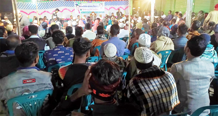 বিশ্বম্ভরপুরে খালেদা জিয়ার সুস্থতা কামনায় মিলাদ ও দোয়া মাহফিল