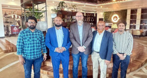 জেমস এ. স্টুয়ার্টের সঙ্গে সিলেট এনসিপির সৌজন্য সাক্ষাৎ