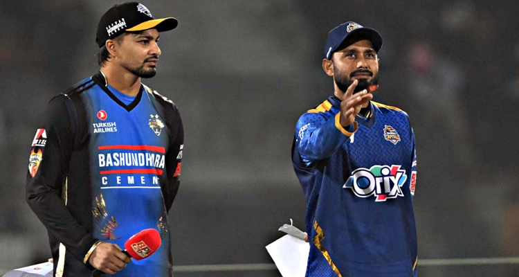 জয়ের লক্ষ্যে ব্যাটিংয়ে রংপুর রাইডার্স