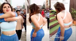 প্রকাশ্য রাস্তায় রাখির কাণ্ড, ভিডিও ভাইরাল