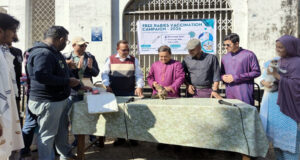 এমসি কলেজে বিনামূল্যে জলাতঙ্কের টিকা প্রদান