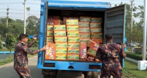 মাধবপুরে ১ কোটি ৩০ লাখ টাকার চোরাই পণ্য জব্দ