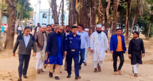 ফুলতলীতে ঈসালে সাওয়াব মাহফিলস্থল পরিদর্শন করলেন আইনশৃঙ্খলা বাহিনী