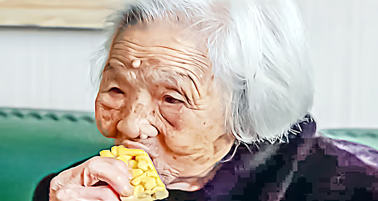 ১০১ বছর বয়সে রাত জেগে জাঙ্ক ফুড খেয়েও সুস্থ তিনি