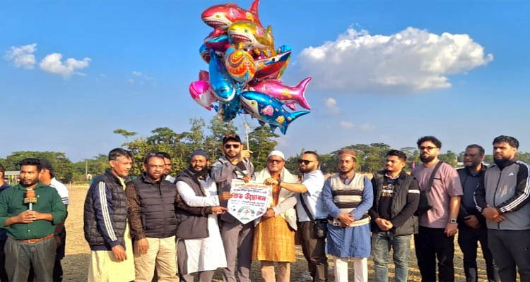 বিশ্বনাথে ৩য় আন্তঃইউনিয়ন ফুটবল টুর্ণামেন্টের উদ্বোধন