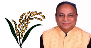 বিজয়ের মালা পড়লেন সিলেট-৬ আসনে এমরান আহমদ চৌধুরী