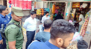 লাখাইয়ে পবিত্র মাহে রমজান উপলক্ষে বিভিন্ন বাজার মনিটরিং