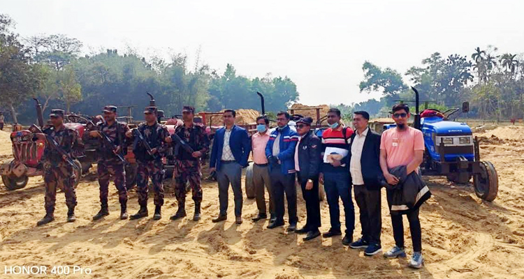 মাধবপুরে ভ্রাম্যমাণ আদালতের অভিযানে জরিমানা