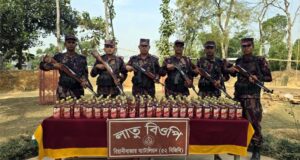 সীমান্তে বিজিবির ওপর হামলা, ফাঁকা গুলিবর্ষণ, মাদক উদ্ধার