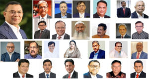 নতুন মন্ত্রিসভায় কে কোন মন্ত্রণালয়