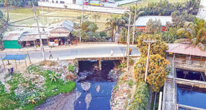 স্মৃতিবিজড়িত খালটি এখন বিলীনের পথে