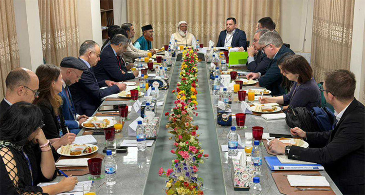 জামায়াত আমিরের সঙ্গে ইইউ প্রতিনিধি দলের সাক্ষাৎ